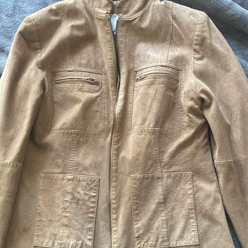 Suede Moto jacket - Picture 2 of 3